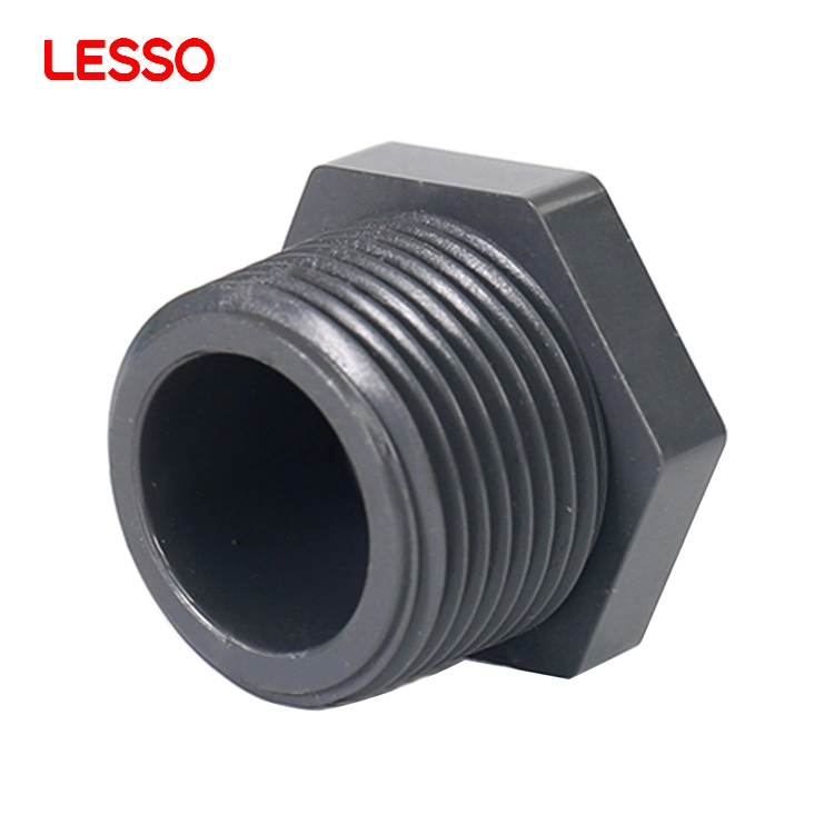 Lesso ASTM Standard Pipe Plug (Spig) PVC Fittings Sch80