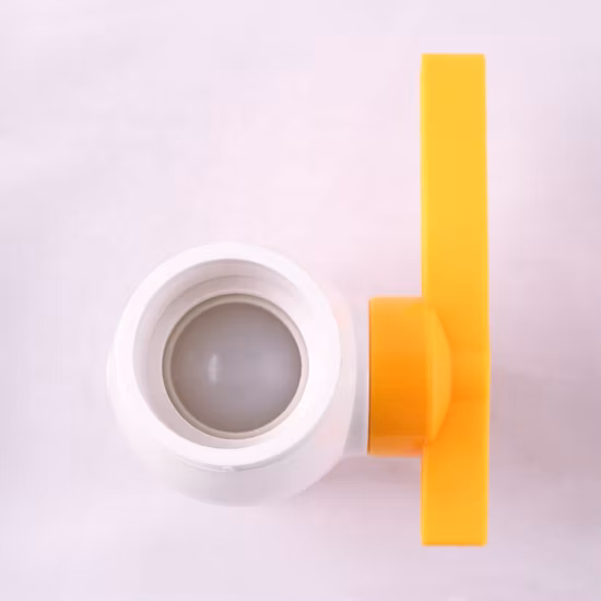 Stop Cock Valve PVC Plastic Compact Ball Valve 2inch DN40