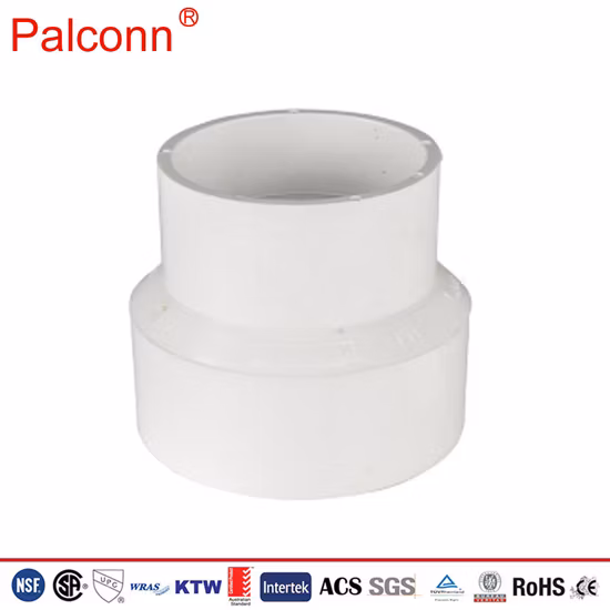 UPVC (PVC/ CPVC/Plastic) Pn10/Pn16 Pressure Pipe Fittings with DIN/ASTM Standard 50