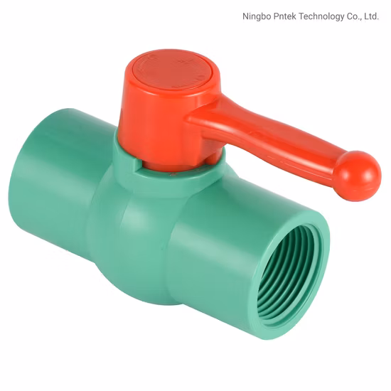 Pipe Fitting ASTM Pntek PPR UPVC PVC Compact Ball Valve